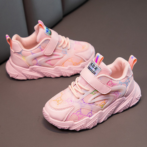 Модерни сникърси за момичета с връзки и лепенки