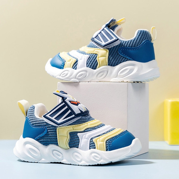 Мрежести детски маратонки в два цвята