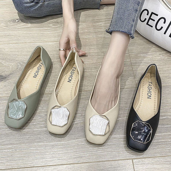 Mocasini casual rotunjiti pentru femei