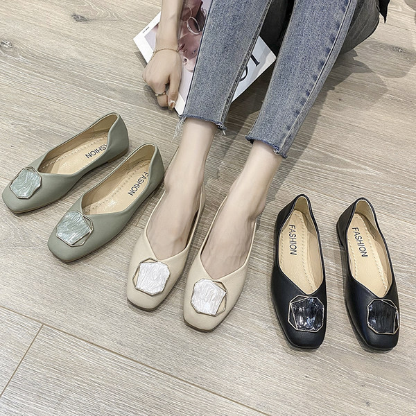 Mocasini casual rotunjiti pentru femei