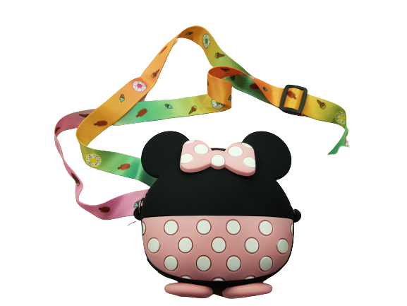 Чанта силиконова,Мики/Мини Маус,различни цветове