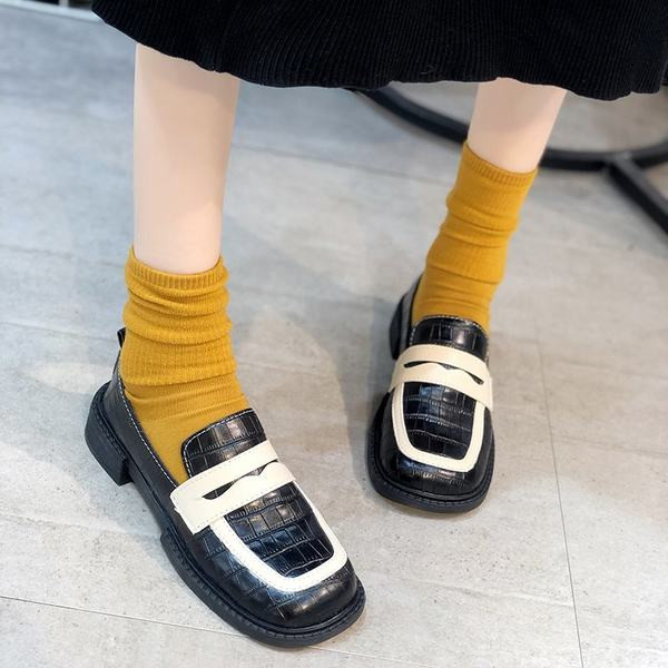 Дамски мокасини от еко кожа изчистен модел