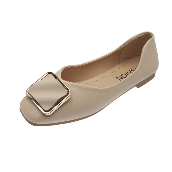 Ежедневни мокасини с квадратна катарама