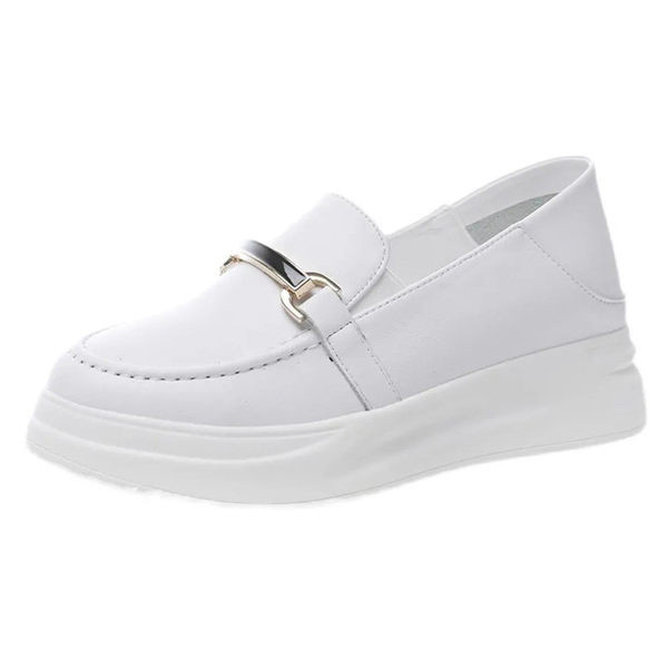 Дамски мокасини с платформа 5см