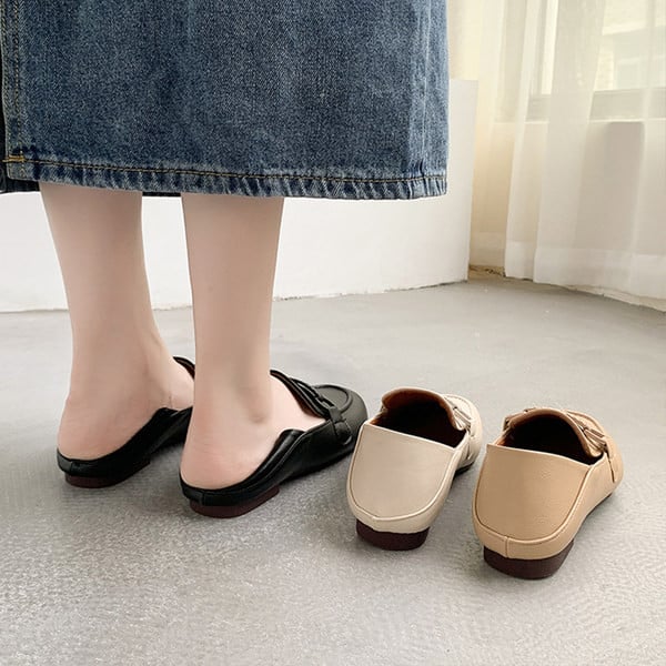 Дамски мокасини от еко кожа в три цвята