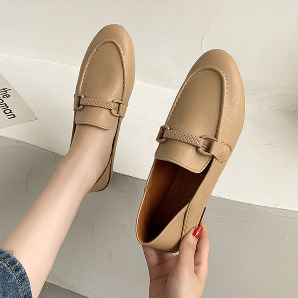 Дамски мокасини от еко кожа в три цвята