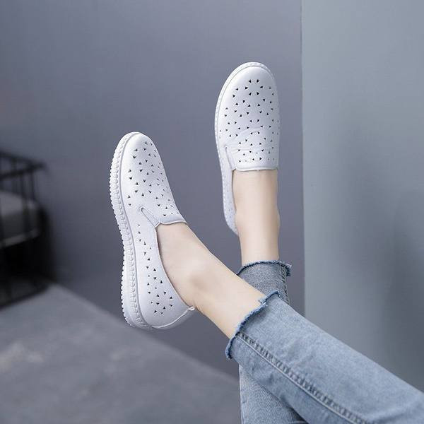 Mocasini de dama din piele doua modele