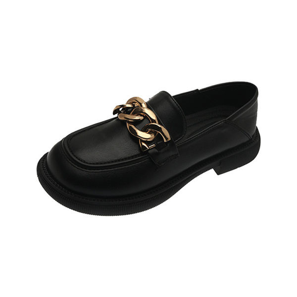 Mocasini moderni cu decor metalic - doua modele