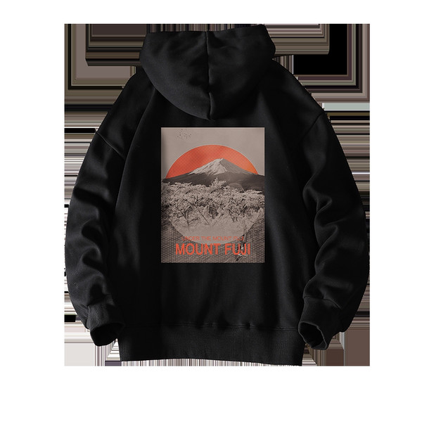 Hanorac pentru bărbați cu buzunare și cravate