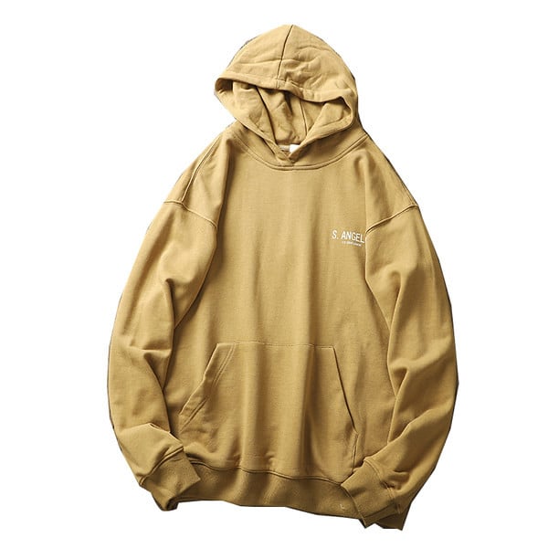 Ежедневен мъжки суичър с качулка и джоб