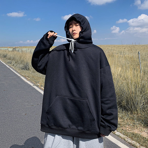 Igapäevane meeste kapuutsiga dressipluus