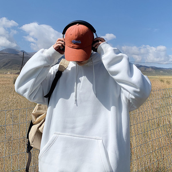 Igapäevane meeste kapuutsiga dressipluus