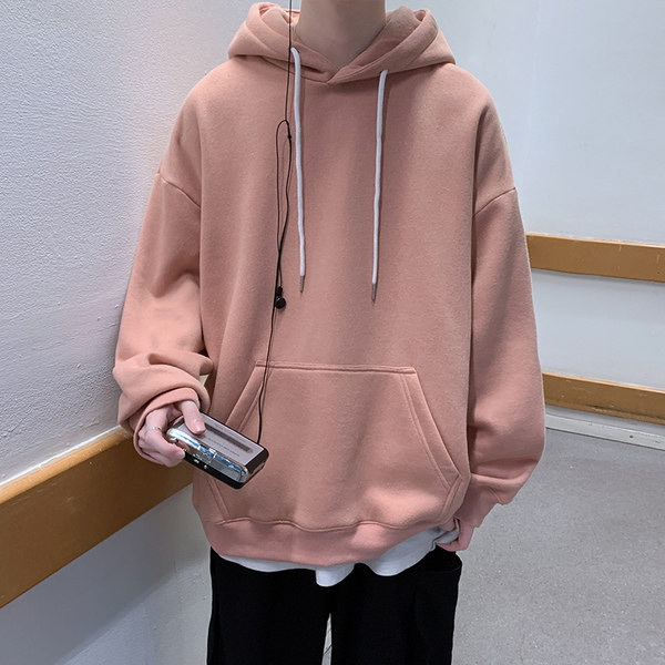 Igapäevane meeste kapuutsiga dressipluus