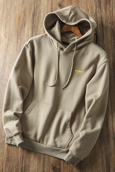 Meeste vabaaja kapuutsiga dressipluus