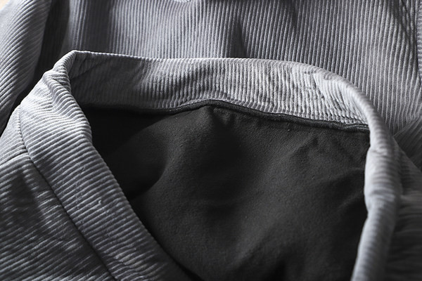 Мъжки суичър с мека подплата и качулка