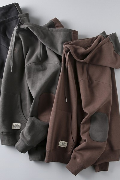 Мъжки ежедневен суичър с емблема