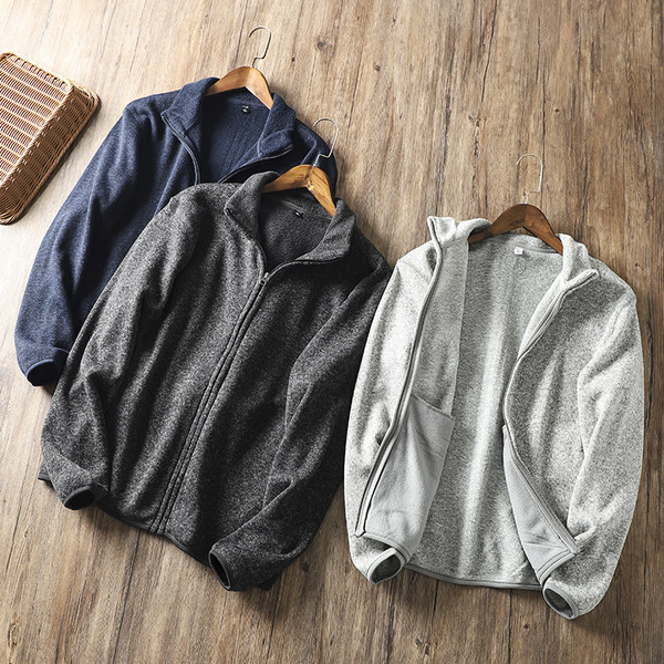 Meeste igapäevane tõmblukuga dressipluus