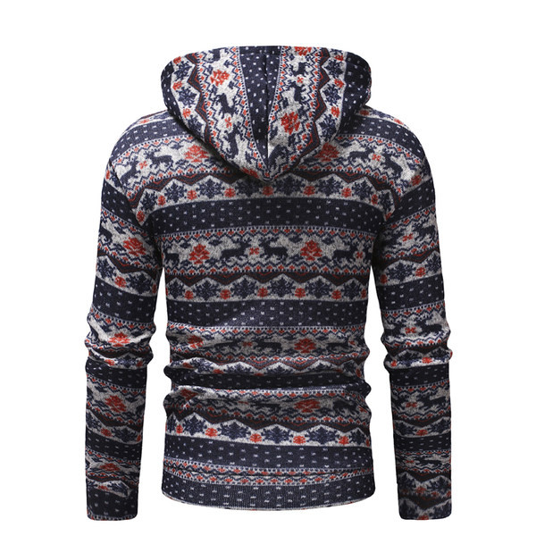 Hanorac gros pentru bărbați, cu glugă