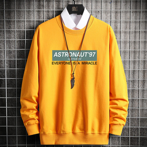 Hanorac zilnic cu inscripții model larg