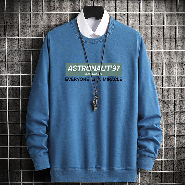 Hanorac zilnic cu inscripții model larg