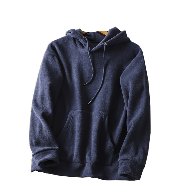 Hanorac de toamnă pentru bărbați cu șnur și buzunar