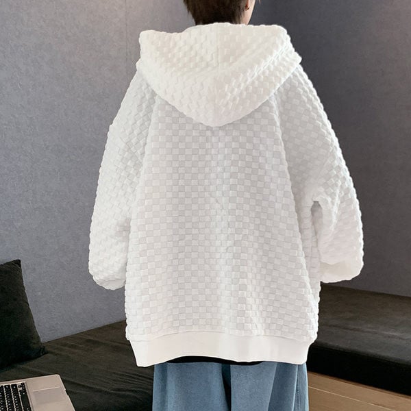 Laia mudeliga meeste dressipluus luku ja taskutega