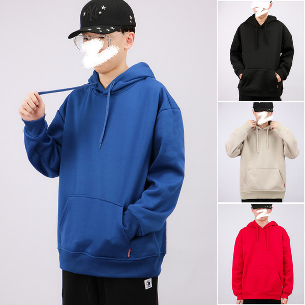 Hanorac gros zilnic cu glugă cu cravate