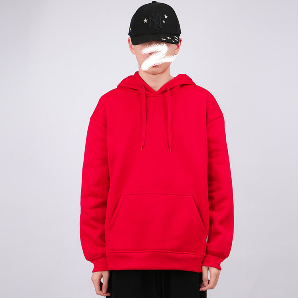 Hanorac gros zilnic cu glugă cu cravate