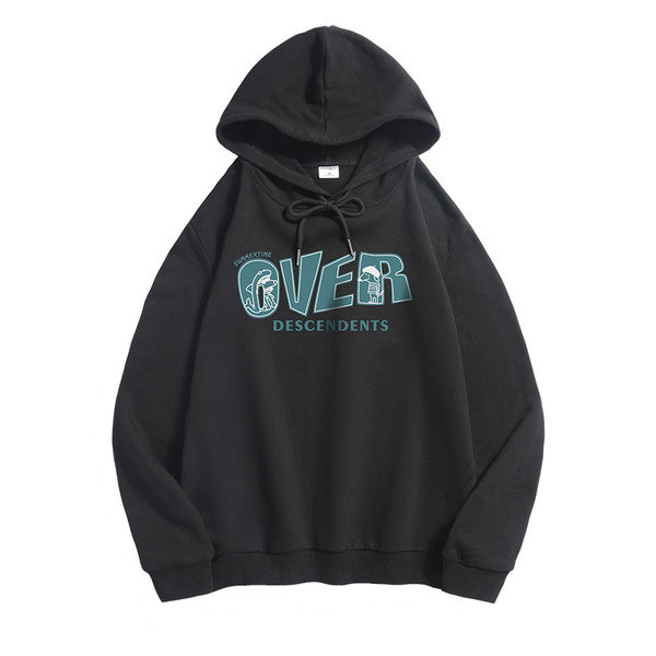 Meeste igapäevane kapuutsiga dressipluus ja kirjad