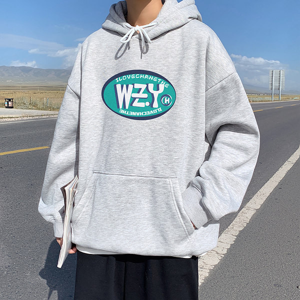 Hanorac de toamna barbati cu gluga si buzunar