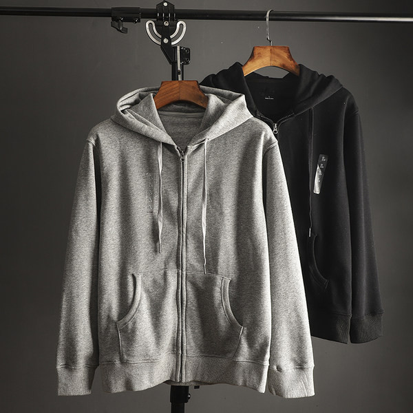 Hanorac de toamnă pentru bărbați cu glugă