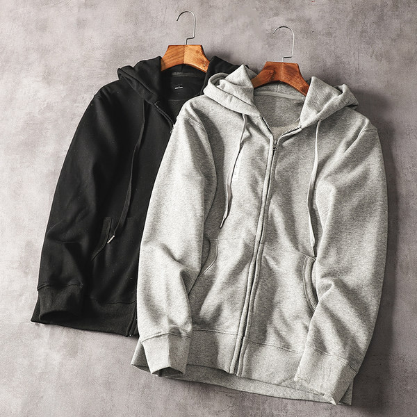 Hanorac de toamnă pentru bărbați cu glugă