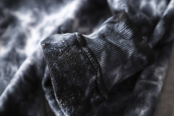 Hanorac bărbătesc de toamnă cu glugă și inscripție