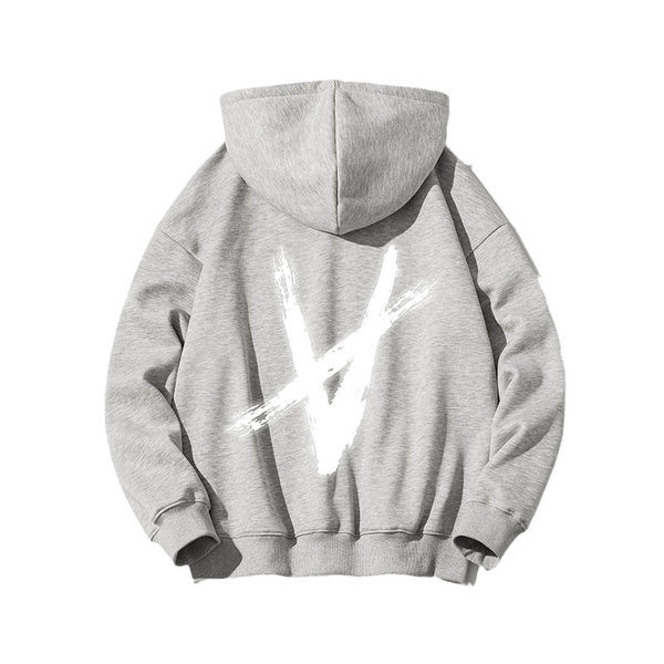 Meeste vabaaja kapuutsiga dressipluus - mitmes värvitoonis