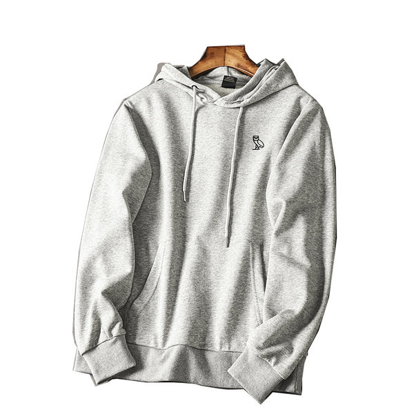 Hanorac barbatesc cu gluga si broderie