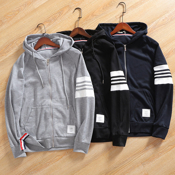 Hanorac pentru bărbați pentru toamnă cu glugă și buzunare