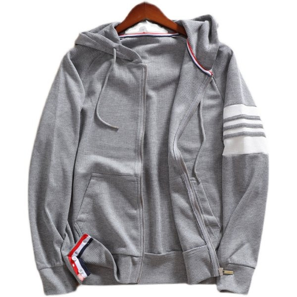 Hanorac pentru bărbați pentru toamnă cu glugă și buzunare