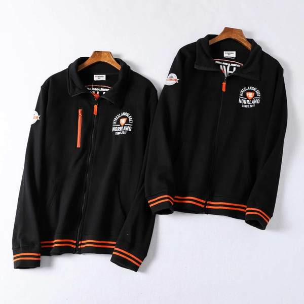 Meeste sügisene dressipluus luku ja embleemiga