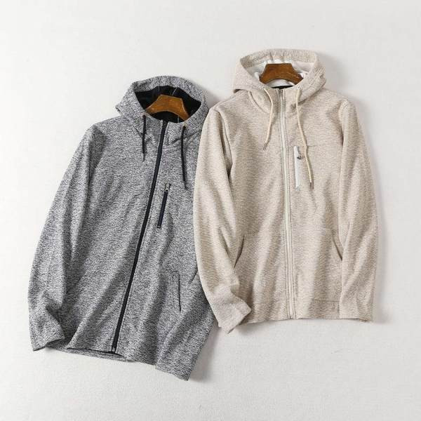 Ανδρικό φούτερ με φερμουάρ και κουκούλα