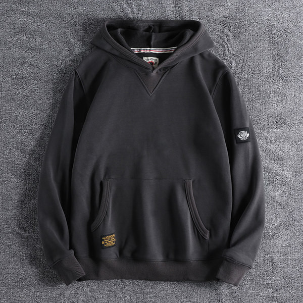 Ανδρικό φούτερ καθημερινό χωρίς φερμουάρ