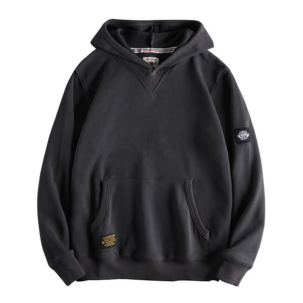 Ανδρικό φούτερ καθημερινό χωρίς φερμουάρ