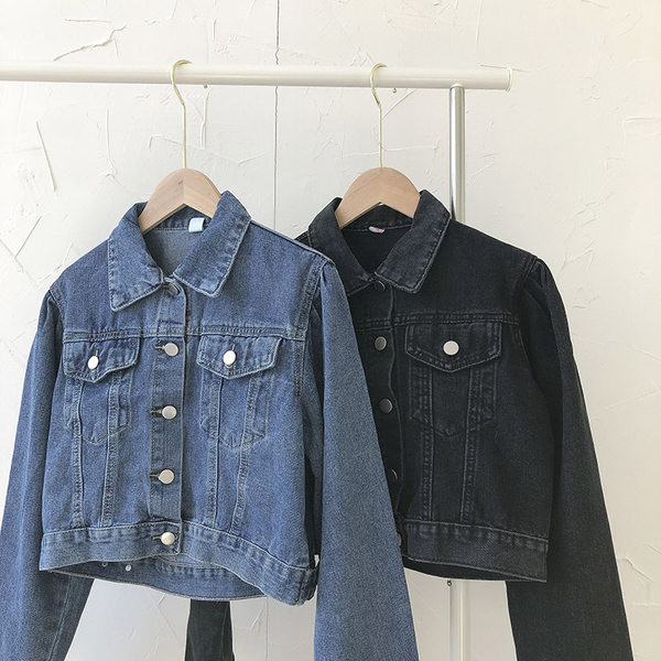 Ежедневно дънково яке с копчета