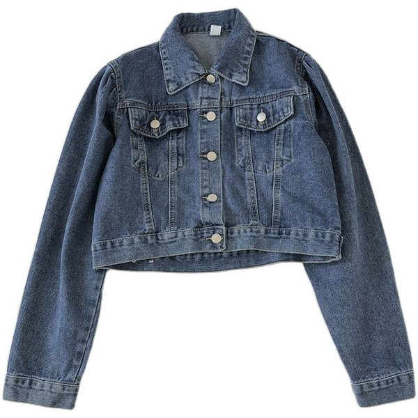 Ежедневно дънково яке с копчета