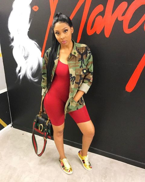 Naiste kamuflaažimustriga kevad-sügis jope