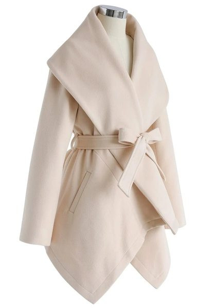 Παλτό άνοιξη -φθινόπωρο - ασύμμετρο μοντέλο