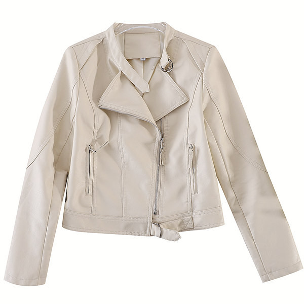 Naiste vabaaja lukuga nahktagi