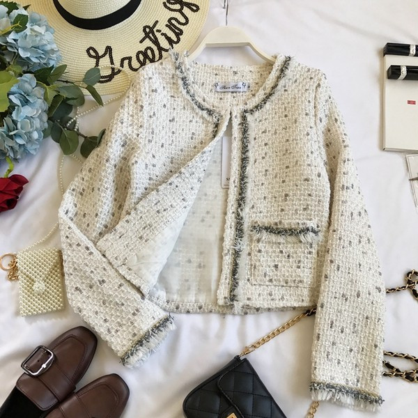 Γυναικείο casual παλτό με τσέπες