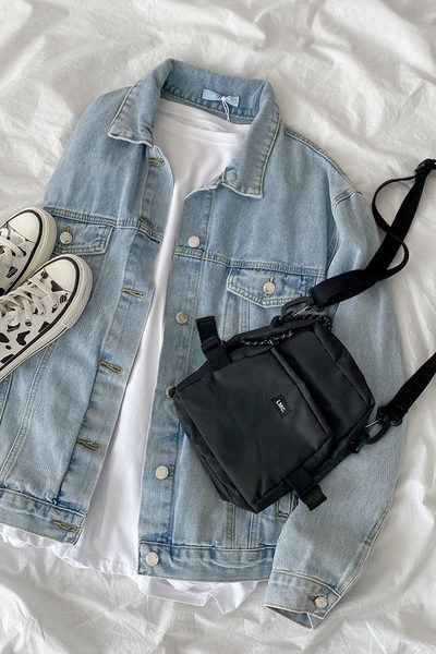 Γυναικείο μπουφάν νέο μοντέλο με τσέπες και κουμπιά