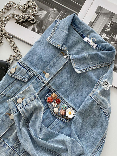 Modern farmer dzseki gombokkal és 3D elemekkel