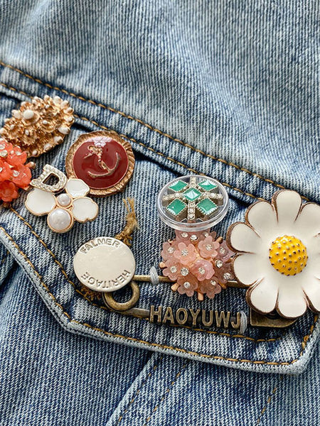 Modern farmer dzseki gombokkal és 3D elemekkel